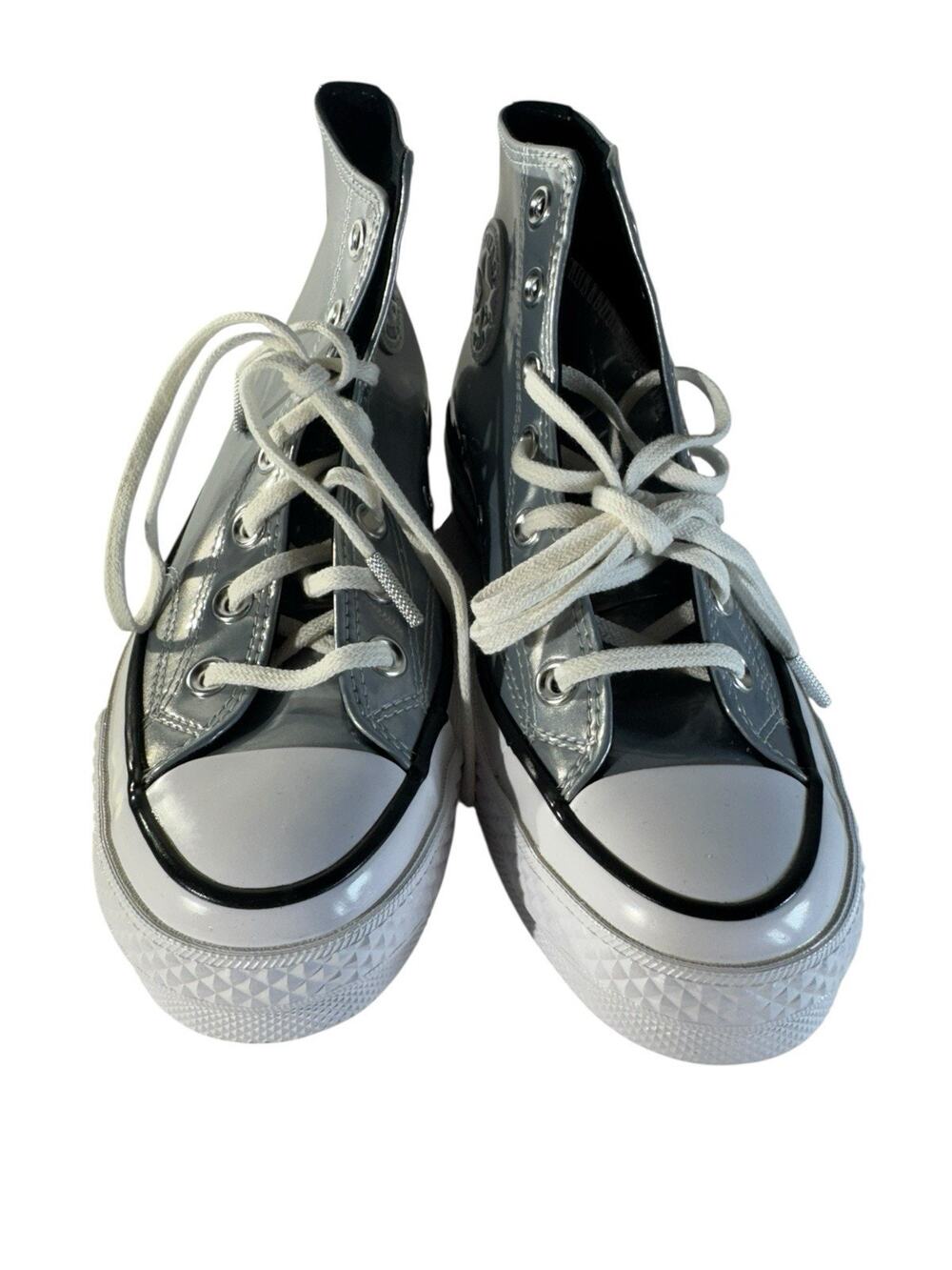New Converse chuck Taylor Women's 7  All Star 70  Silver High Industrial Glam